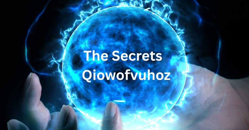 Abstract light and energy symbolizing Qiowofvuhoz and hidden knowledge
