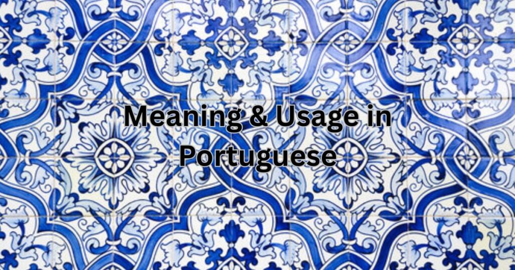 Typography image of the Portuguese phrase “dado à” explaining its meaning and grammatical usage.